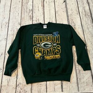 Vintage Green Bay Packers 1996 NFL Football Super Bowl Sweatshirt